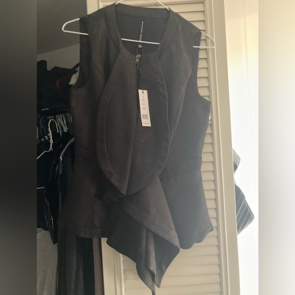 Black and Brown top